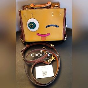 Coachies Rogue 17 In Signature Textile Jacquard With Winkie Limited Style CC399